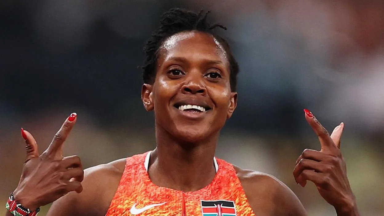 Faith Kipyegon claims unprecedented fourth global 1500m title